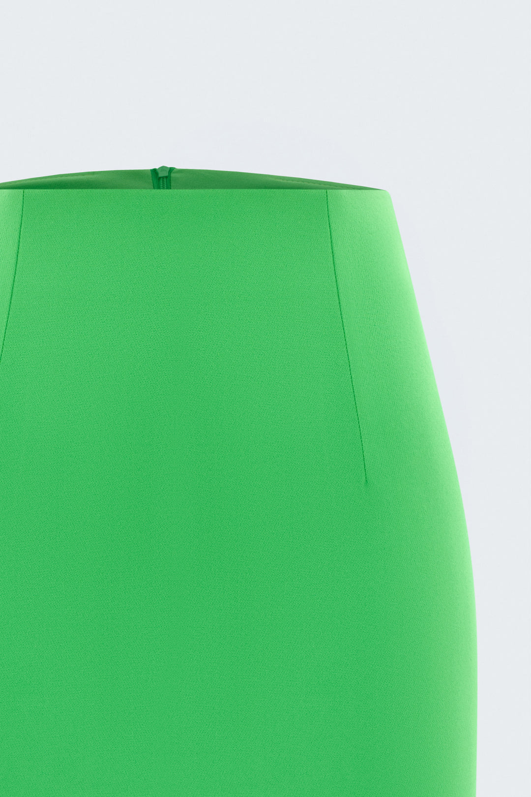 Sateen Jupe crayon - Clair Vert
