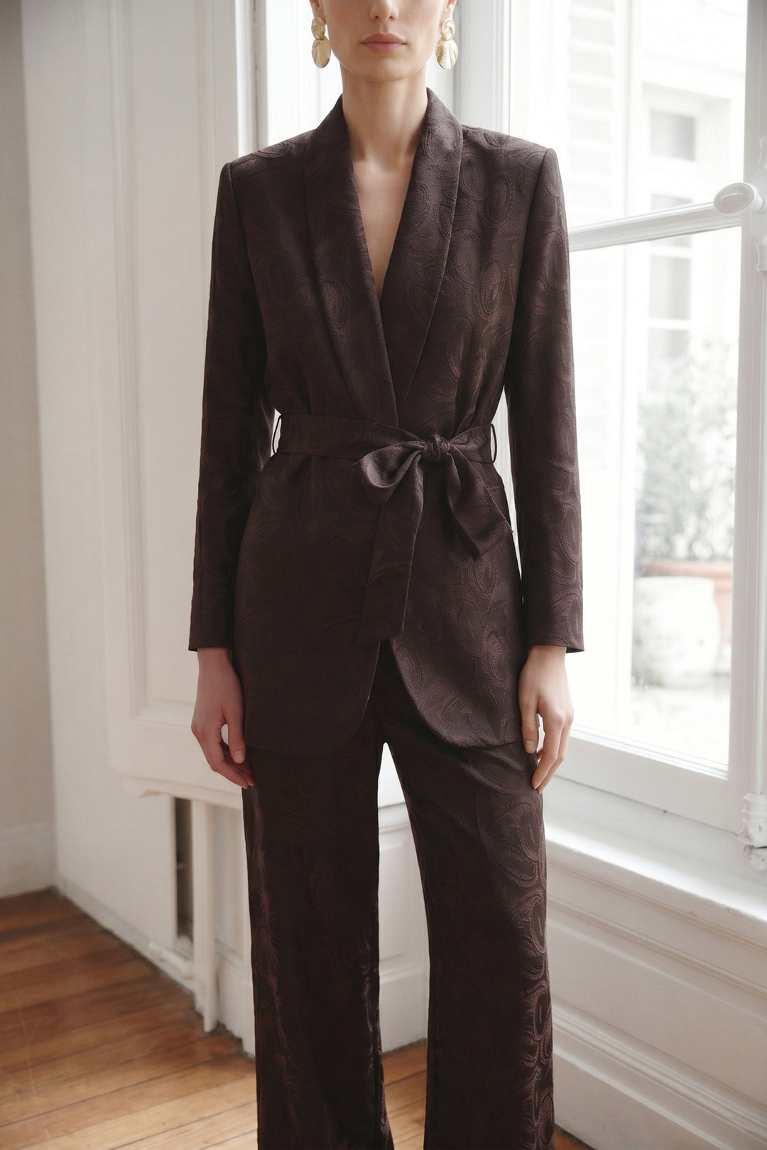 Sateen Eden Ensemble - Marron