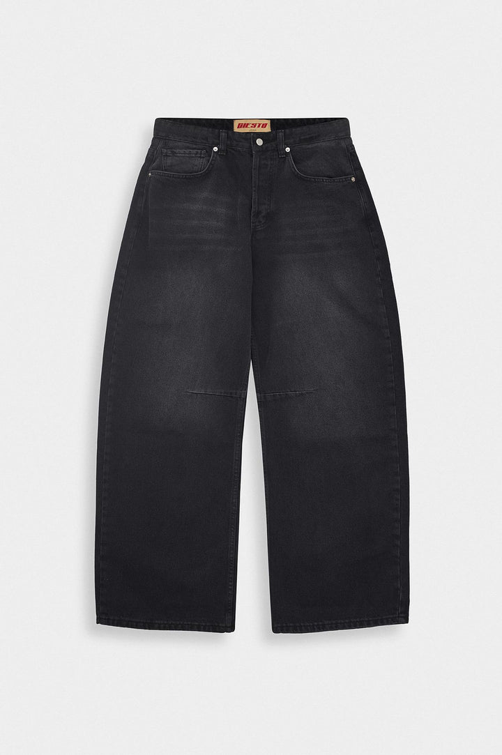 Giesto Jean noir barrel fit avec effet - Noir
