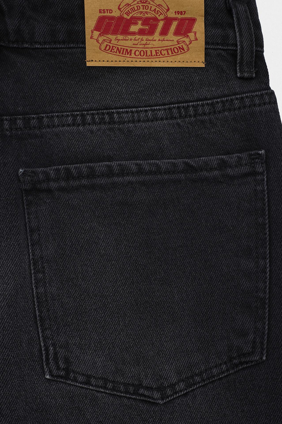 Giesto Jean noir barrel fit avec effet - Noir
