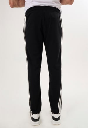 Felix Hardy Pantalon jogger en coton avec cordon pour homme - Noir