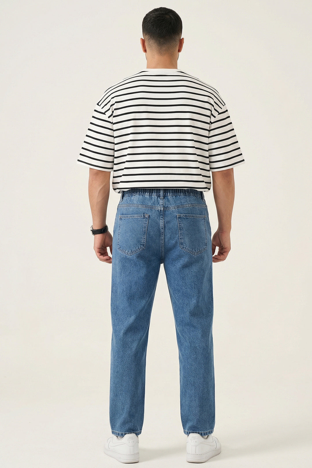 Bigdart Pantalon Jean Baggy Coupe Relaxed Homme 30073 - Bleu marine