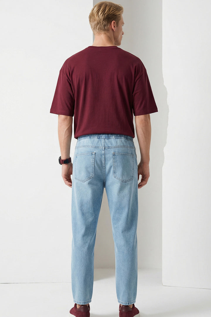 Bigdart Pantalon Jean Baggy Coupe Relaxed Homme 30073 - Bleu