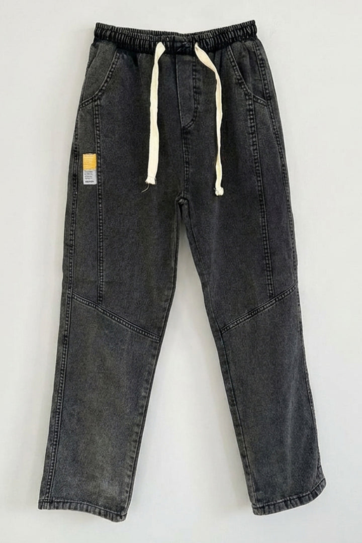 Bigdart Pantalon Jean Baggy Coupe Relaxed Homme 30074 - Anthracite