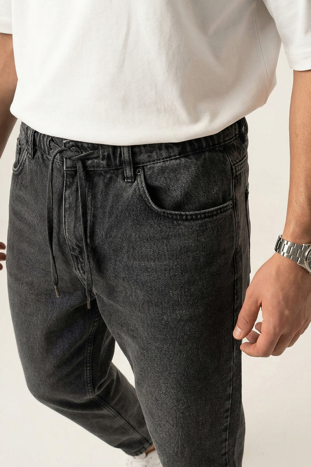 Bigdart Pantalon Jean Baggy Coupe Relaxed Homme 30075 - Anthracite