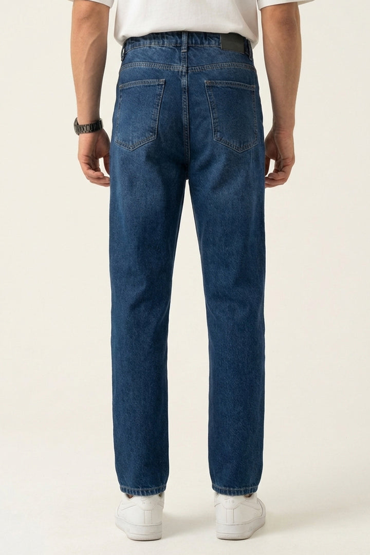 Bigdart Pantalon Jean Baggy Coupe Relaxed Homme 30075 - Bleu marine