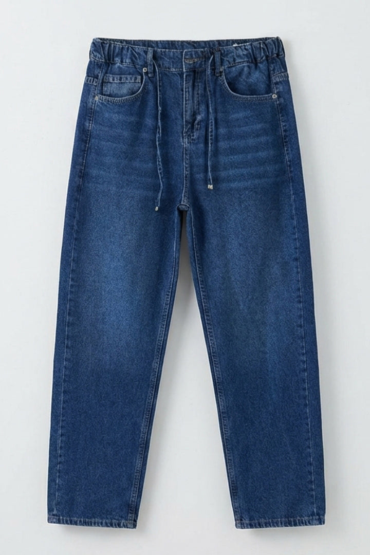 Bigdart Pantalon Jean Baggy Coupe Relaxed Homme 30075 - Bleu marine