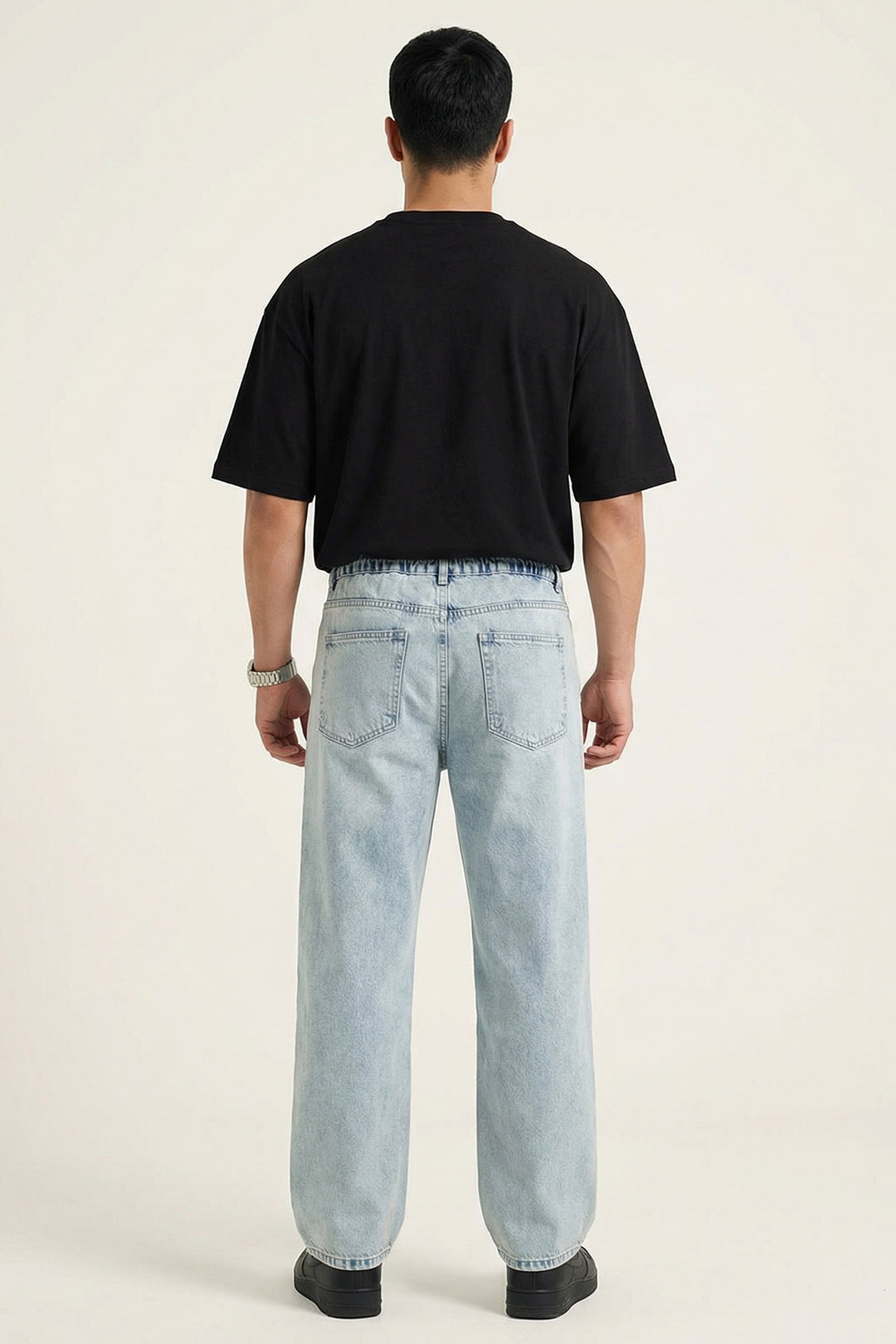 Bigdart Pantalon Jean Baggy Coupe Relaxed Homme 30075 - Bleu