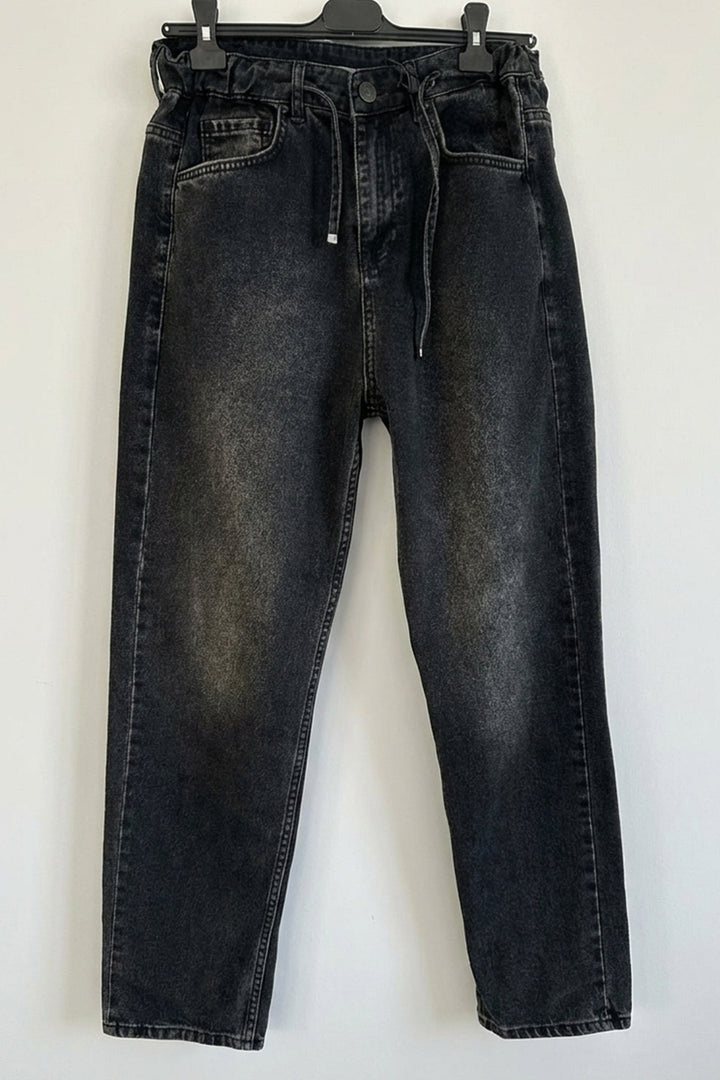 Bigdart Pantalon Jean Baggy Coupe Relaxed Homme 30075 - Noir