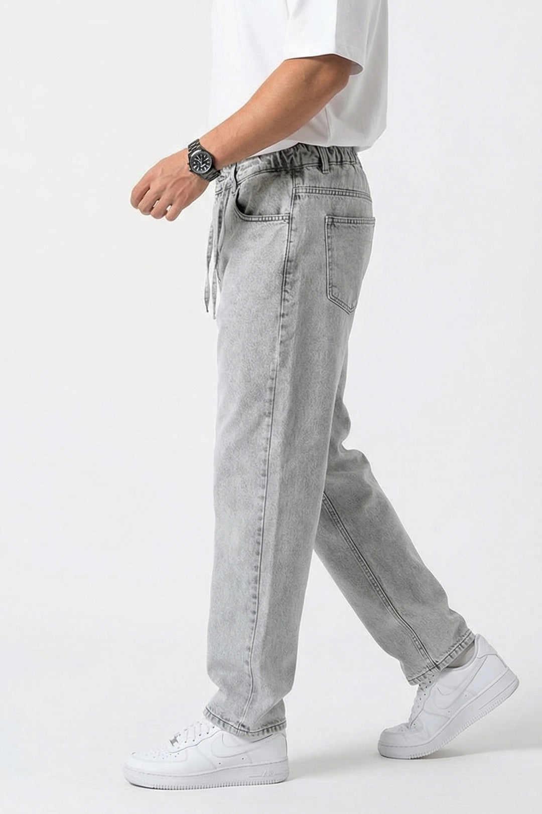 Bigdart Pantalon Jean Baggy Coupe Relaxed Homme 30075 - Pierre