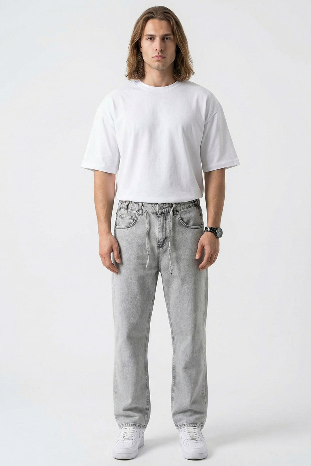 Bigdart Pantalon Jean Baggy Coupe Relaxed Homme 30075 - Pierre