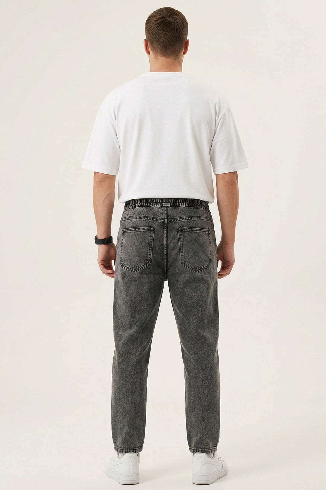 Bigdart Pantalon Jean Baggy Coupe Relaxed Homme 30076 - Anthracite