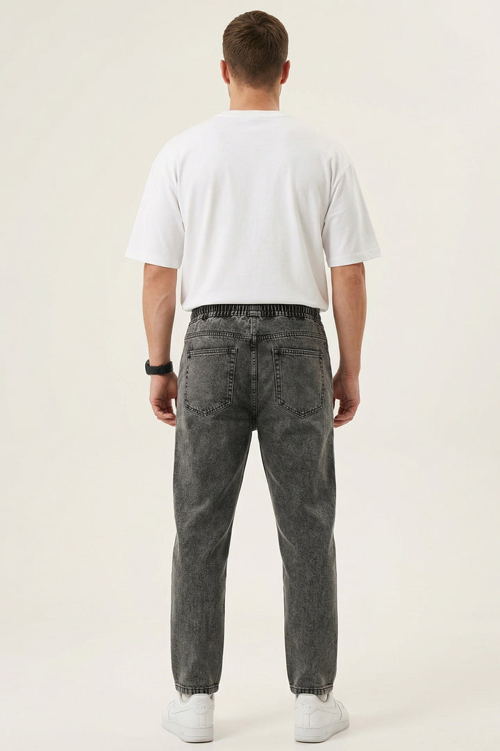 Bigdart Pantalon Jean Baggy Coupe Relaxed Homme 30076 - Anthracite