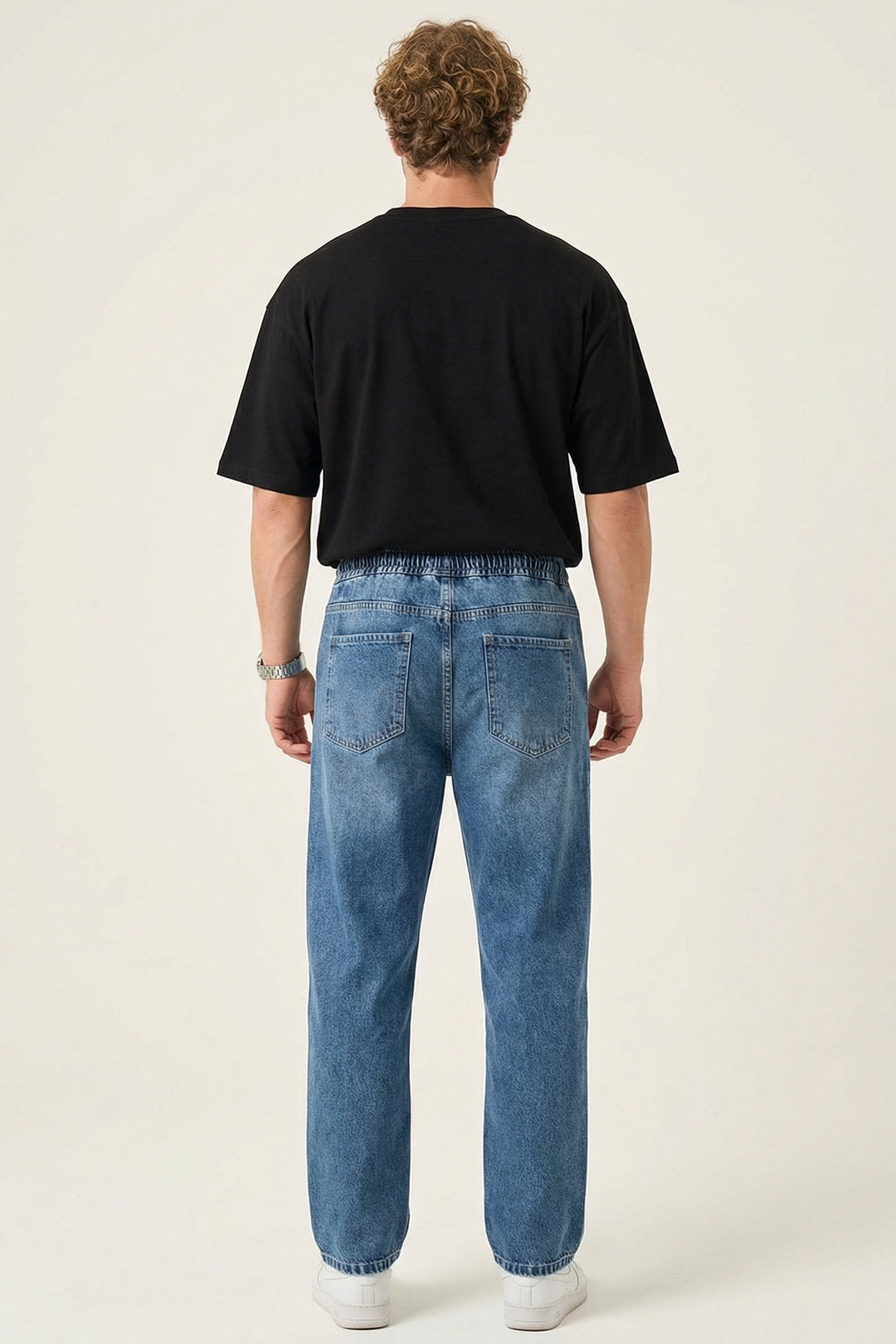 Bigdart Pantalon Jean Baggy Coupe Relaxed Homme 30076 - Indigo