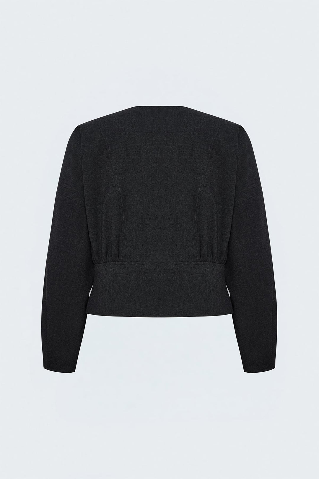 Sateen Veste Zippée - Anthracite