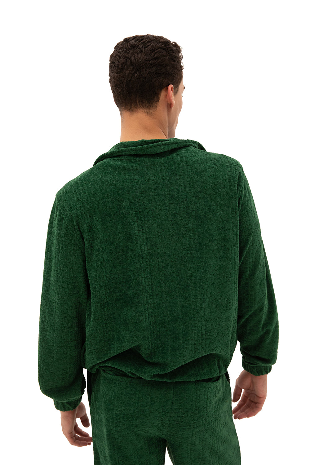 Giesto Gilet en serviette zippé - Vert
