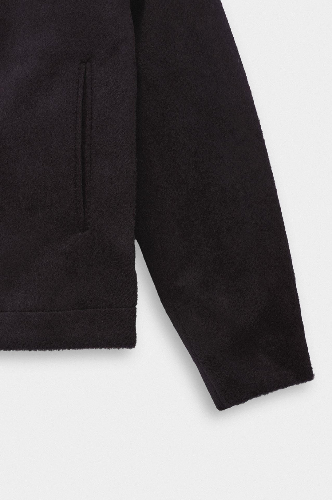 Giesto Veste en Laine Bordeaux Regular Fit avec Fermeture Éclair - Bordeaux