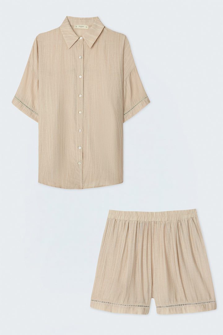 Sateen Ensemble Fiona - Beige