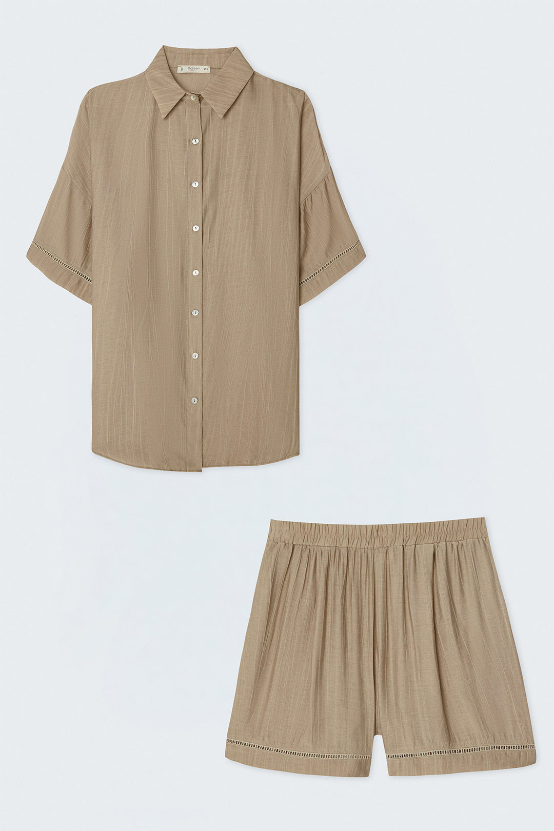 Sateen Ensemble Fiona - camel