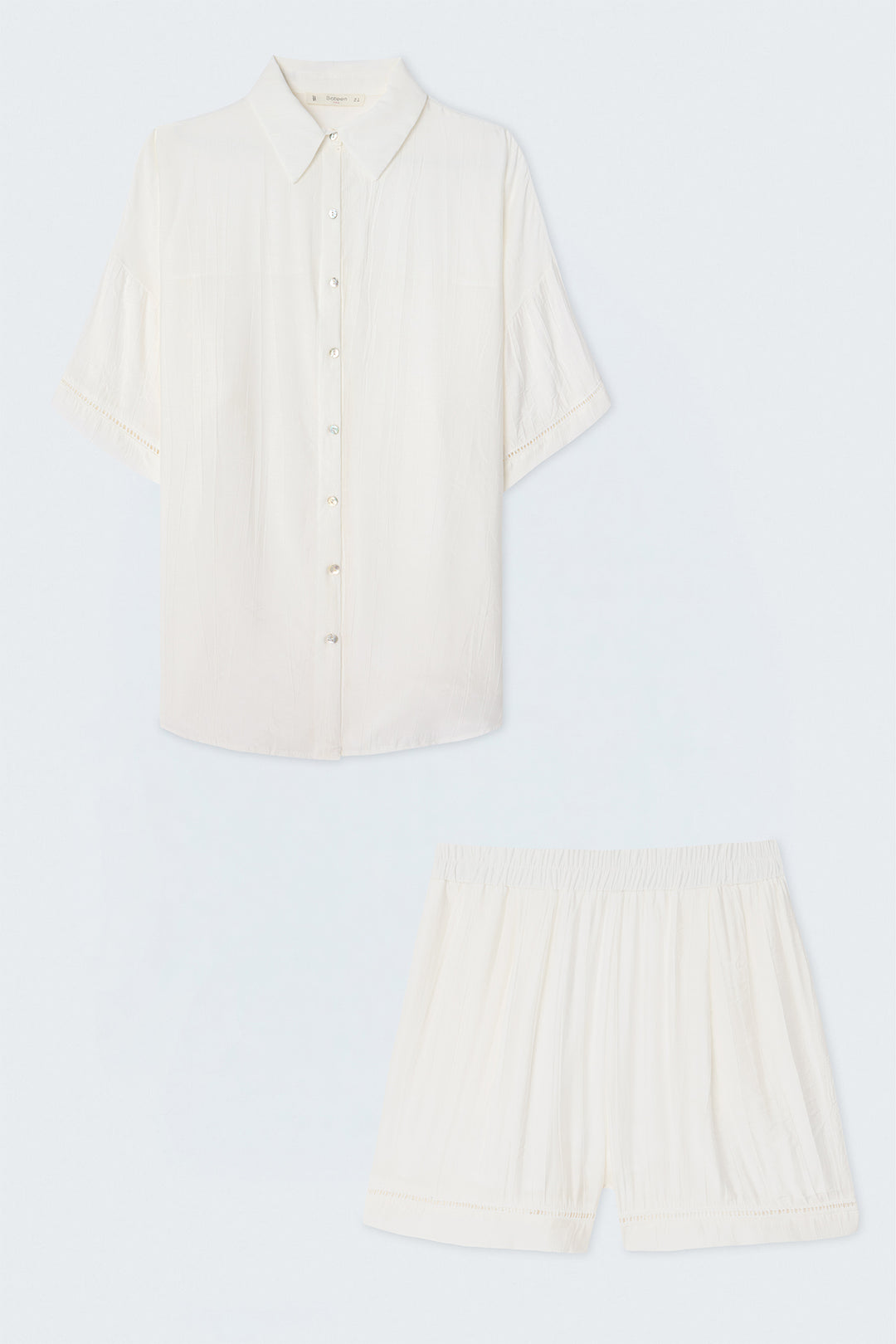 Sateen Ensemble Fiona - Écru