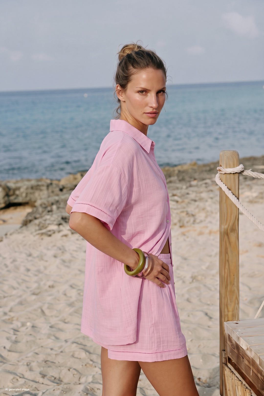 Sateen Ensemble Fiona - Rose