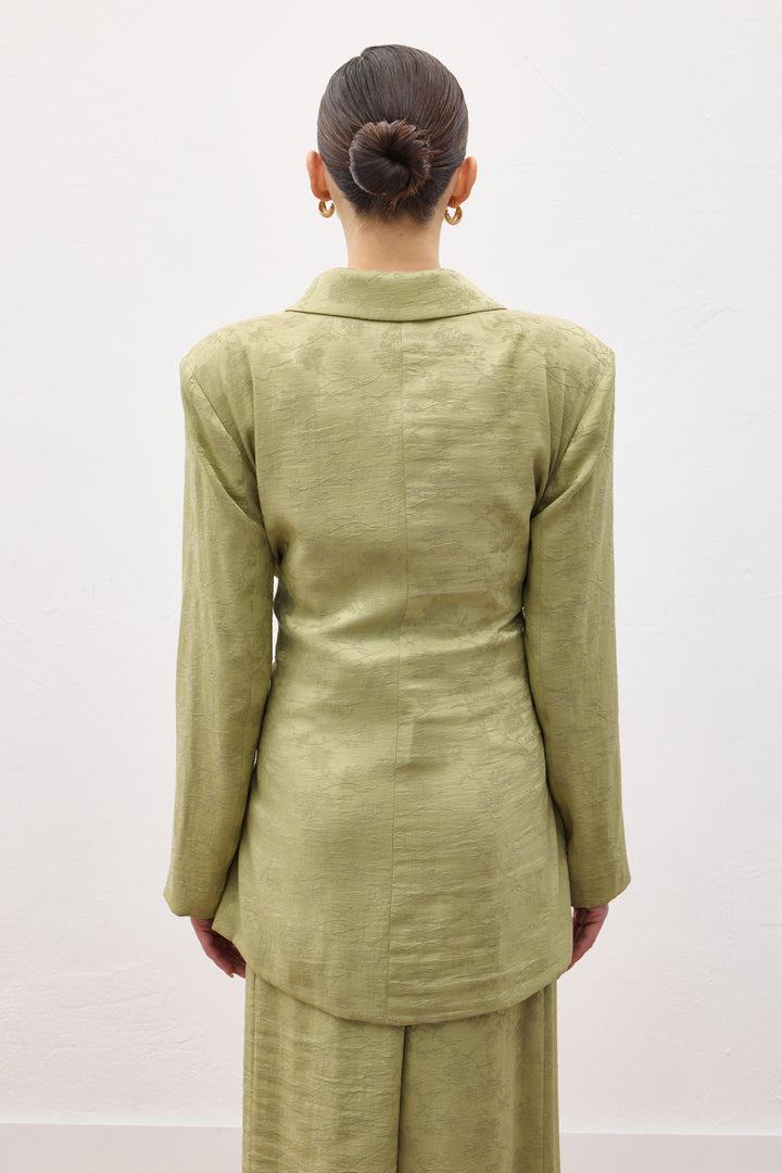 Sateen Veste Freya - Kaki