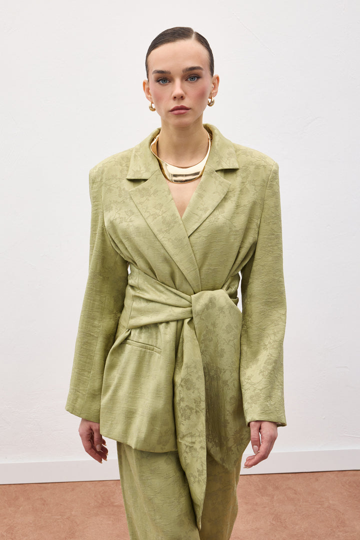 Sateen Veste Freya - Kaki