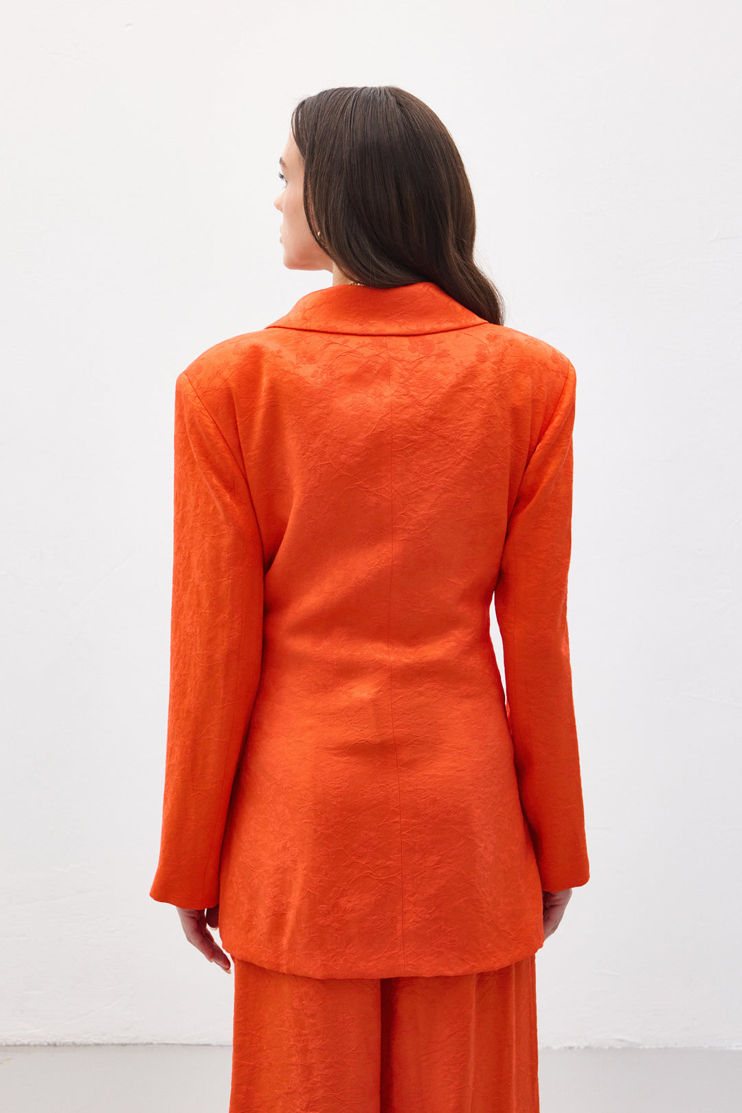 Sateen Veste Freya - oranj