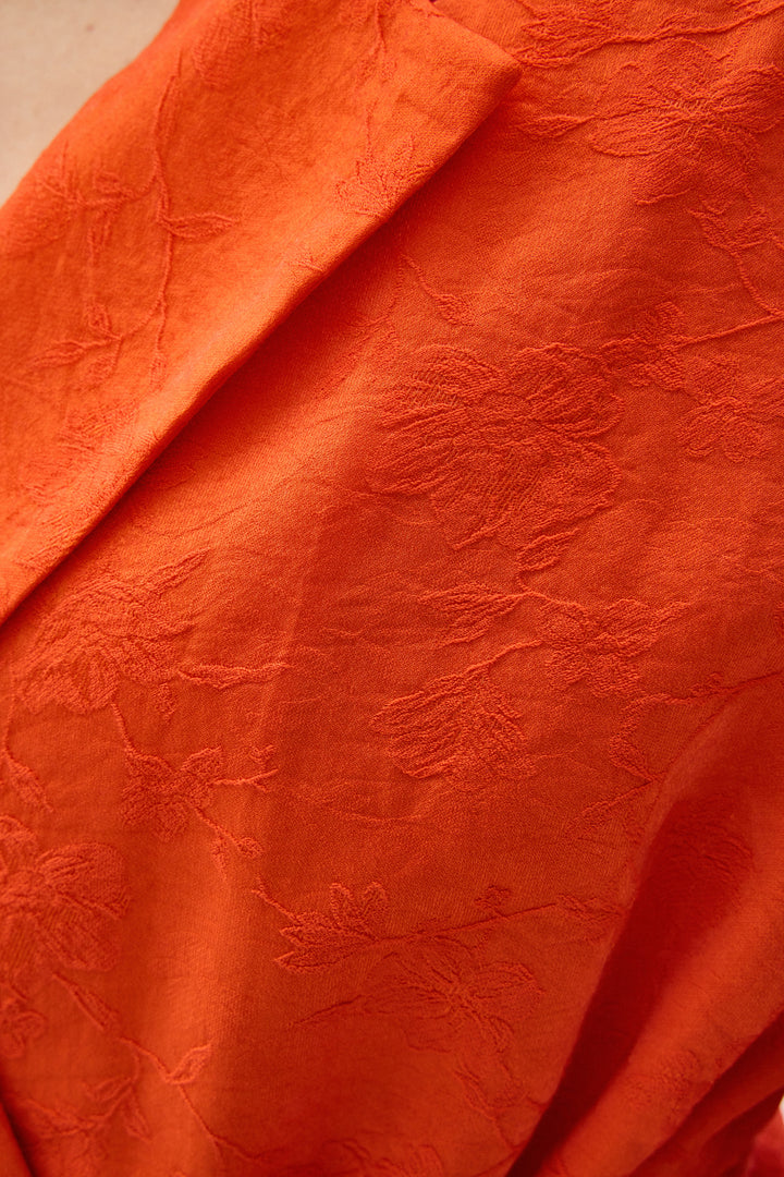 Sateen Veste Freya - oranj