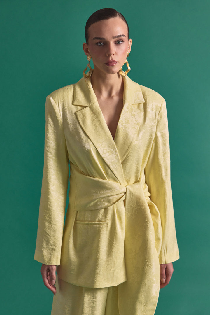Sateen Veste Freya - Jaune