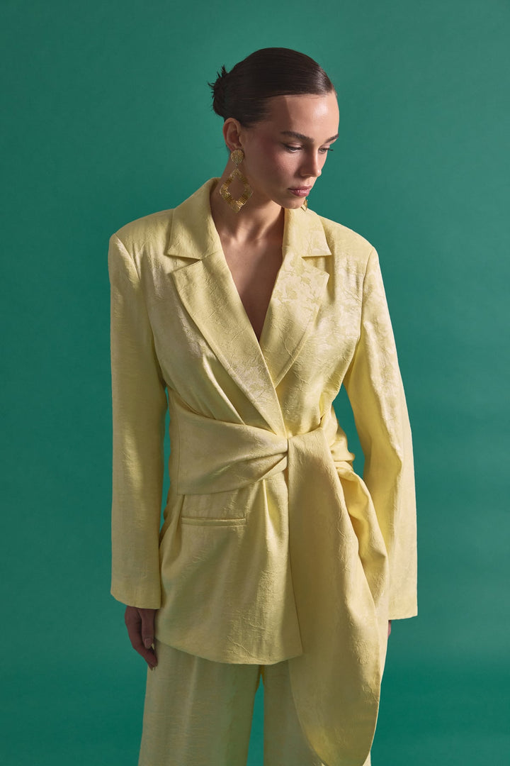 Sateen Veste Freya - Jaune