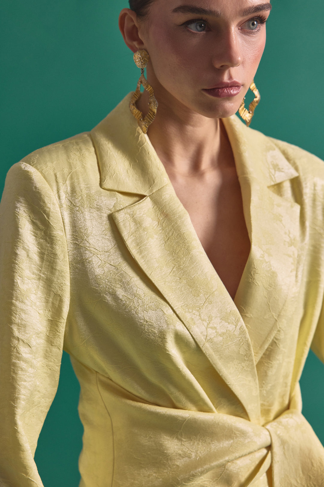 Sateen Veste Freya - Jaune