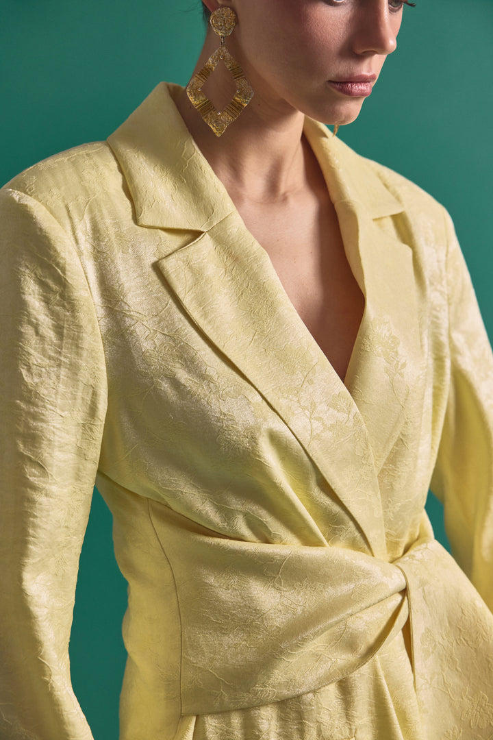Sateen Veste Freya - Jaune