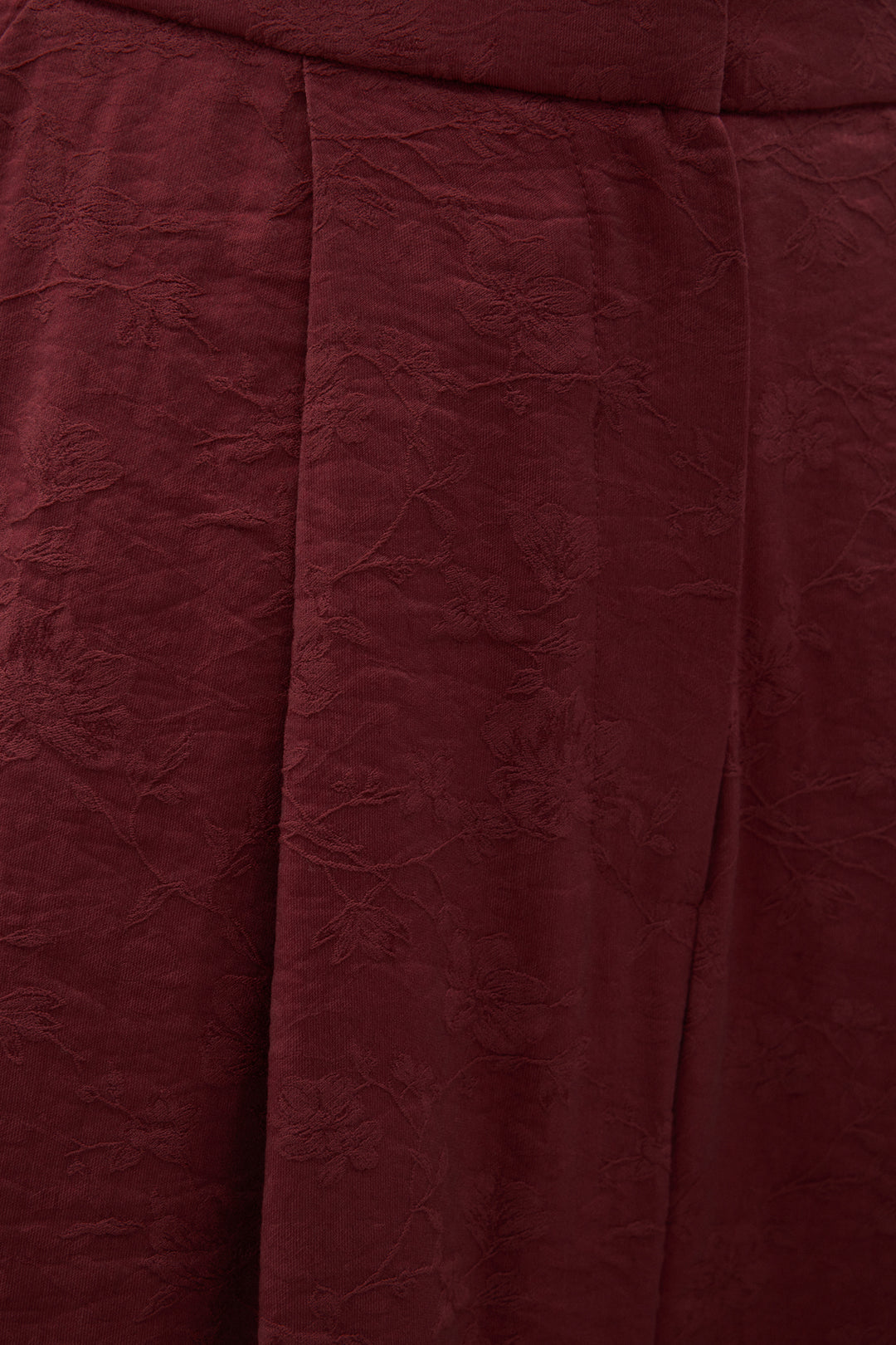 Sateen Pantalon Freya - Bordeaux
