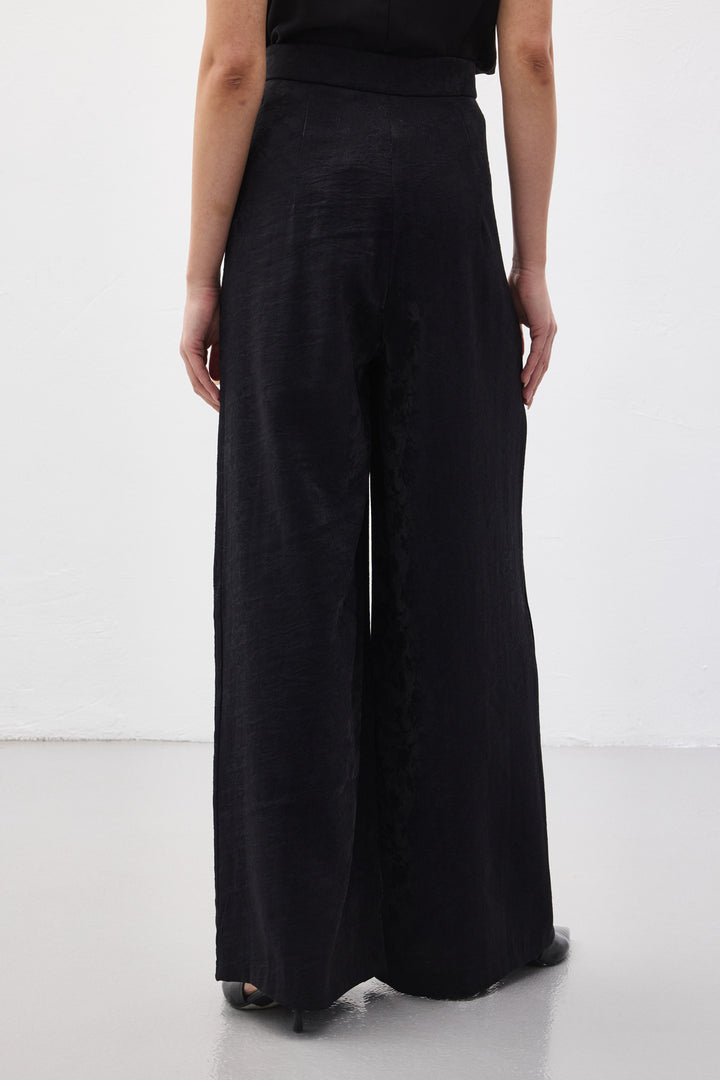 Sateen Pantalon Freya - Noir