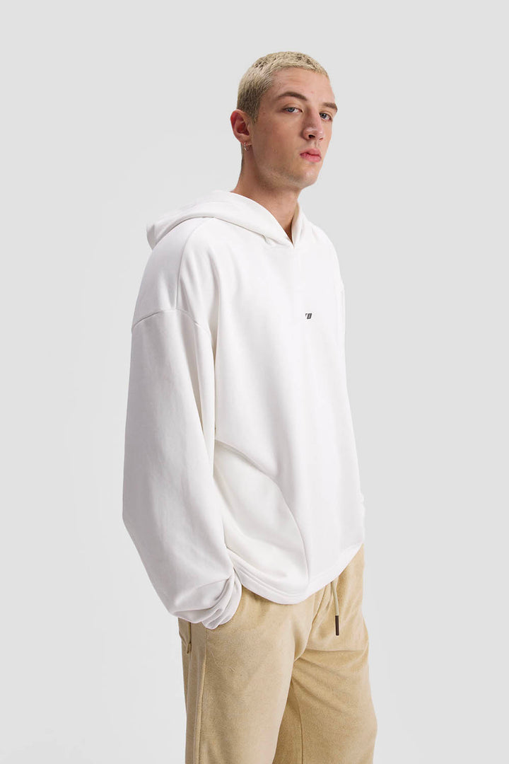 Giesto Sweatshirt à capuche Giesto - Blanc