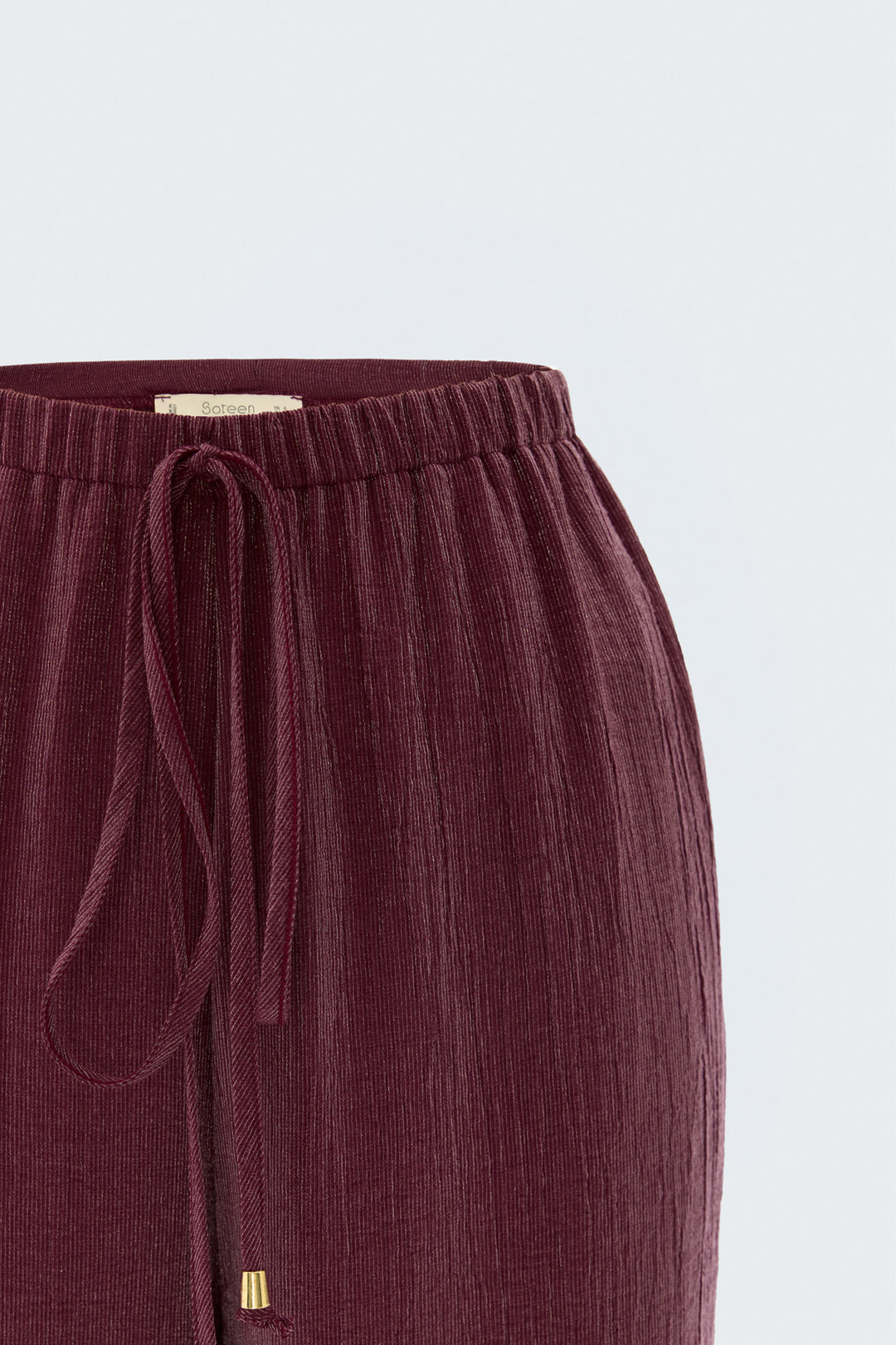 Sateen Pantalon Glow - Bordeaux