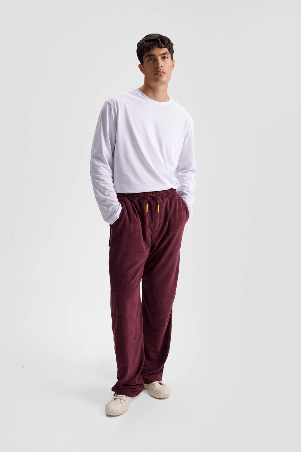 Giesto Pantalon en serviette - Bordeaux