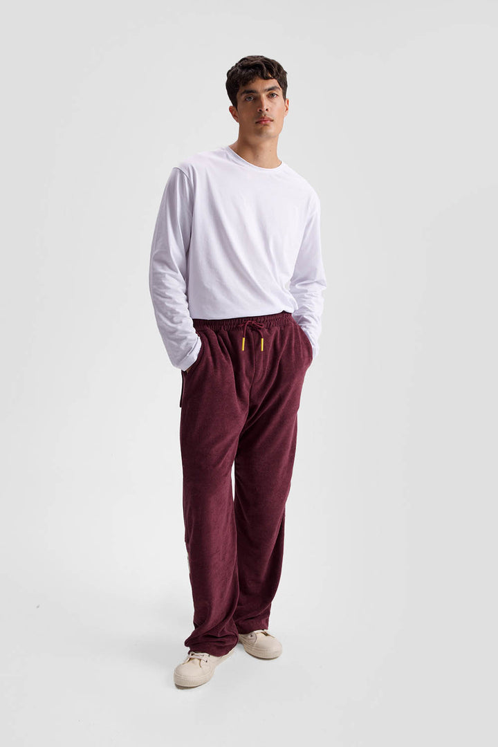 Giesto Pantalon en serviette - Bordeaux