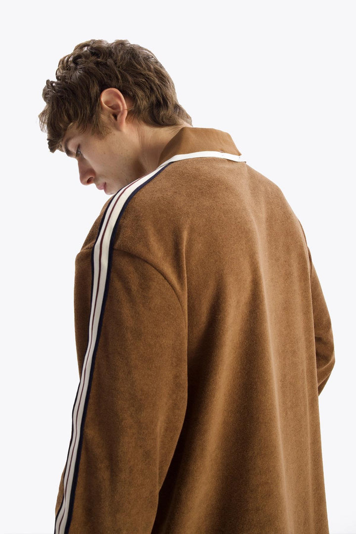 Giesto Sweatshirt en serviette - Marron