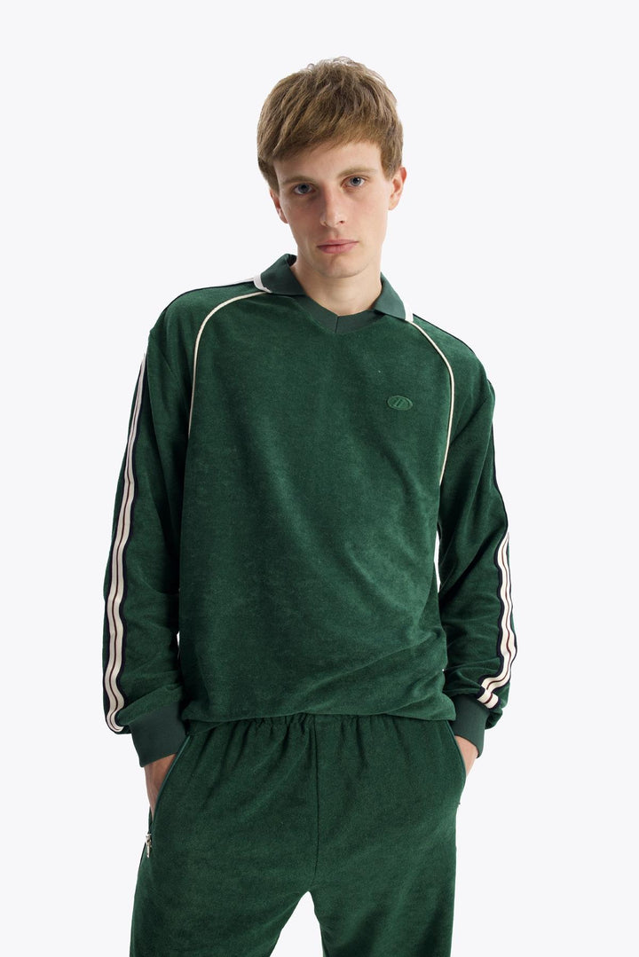 Giesto Sweatshirt en Serviette - Vert