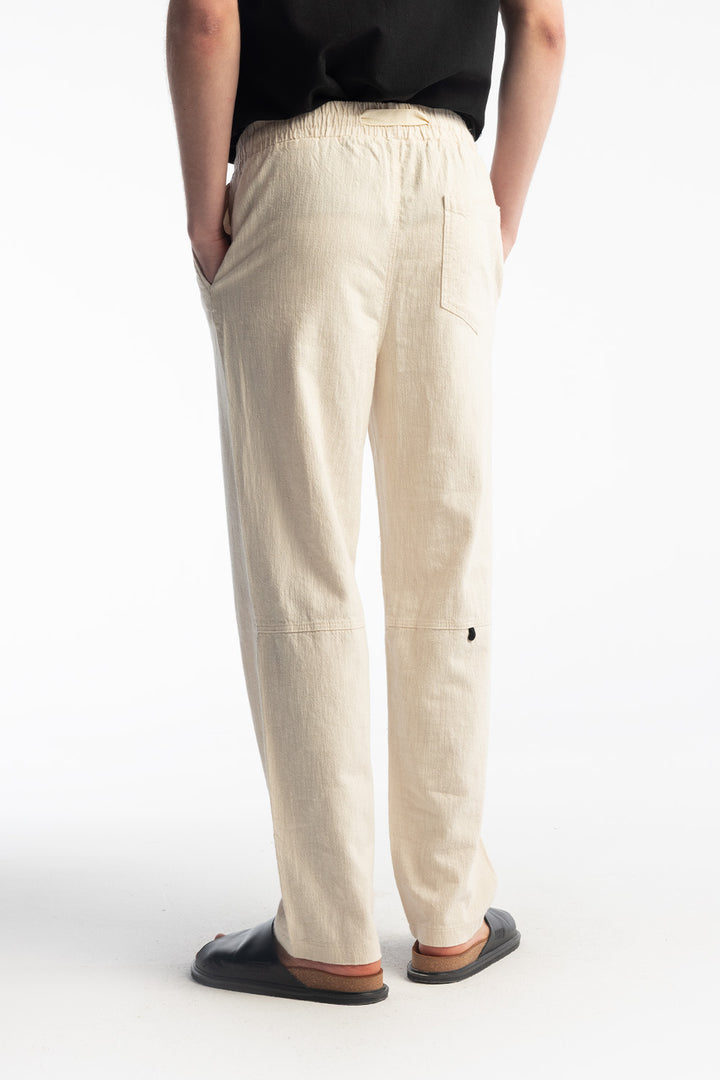 Giesto Pantalon en lin inclusif - Beige