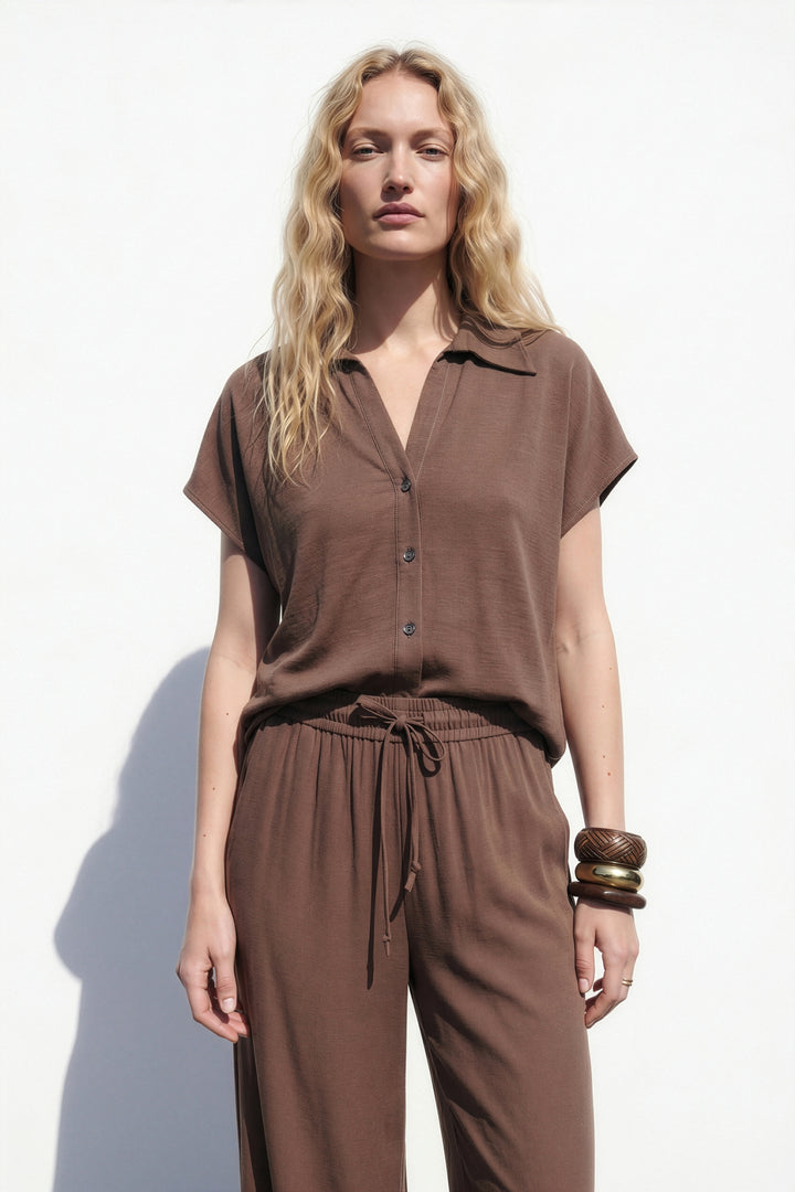 Sateen Ensemble Isabel - Marron