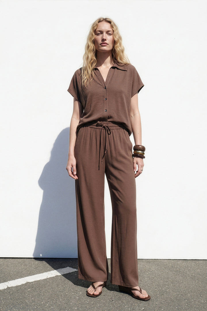 Sateen Ensemble Isabel - Marron