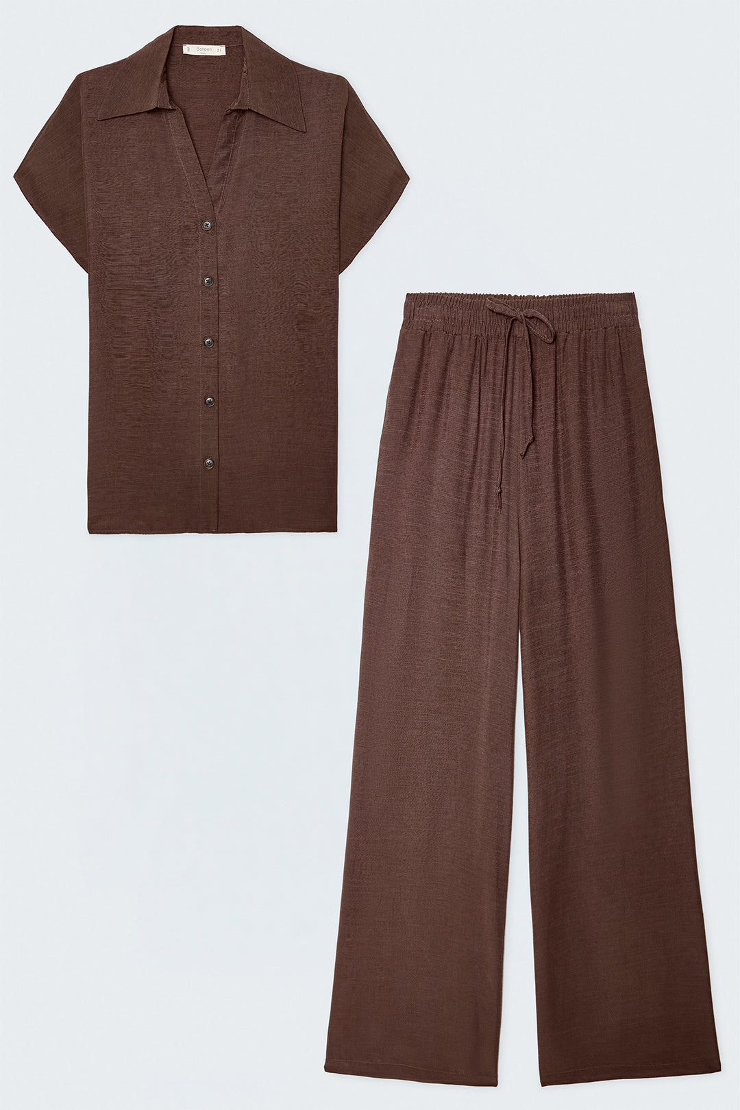 Sateen Ensemble Isabel - Marron