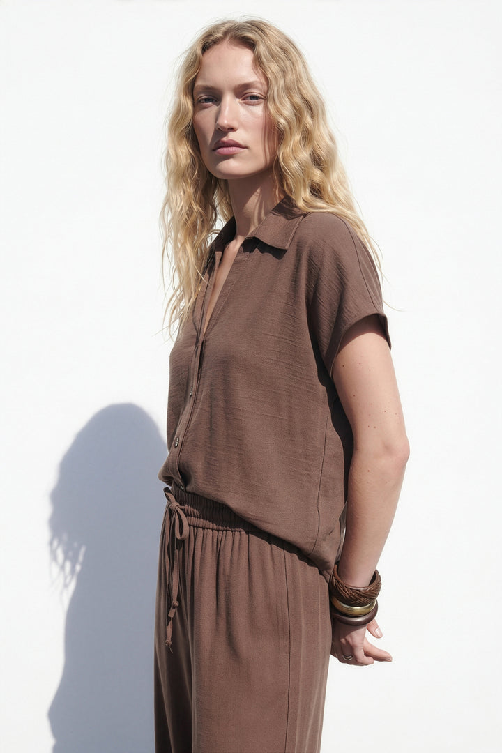 Sateen Ensemble Isabel - Marron