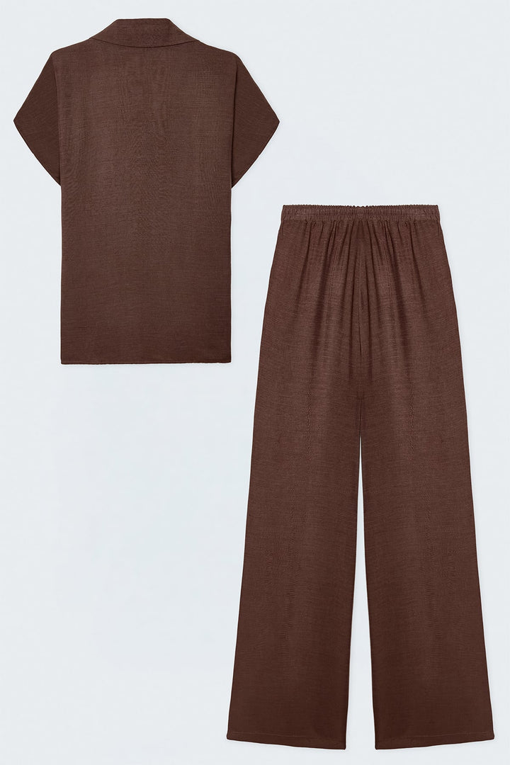 Sateen Ensemble Isabel - Marron