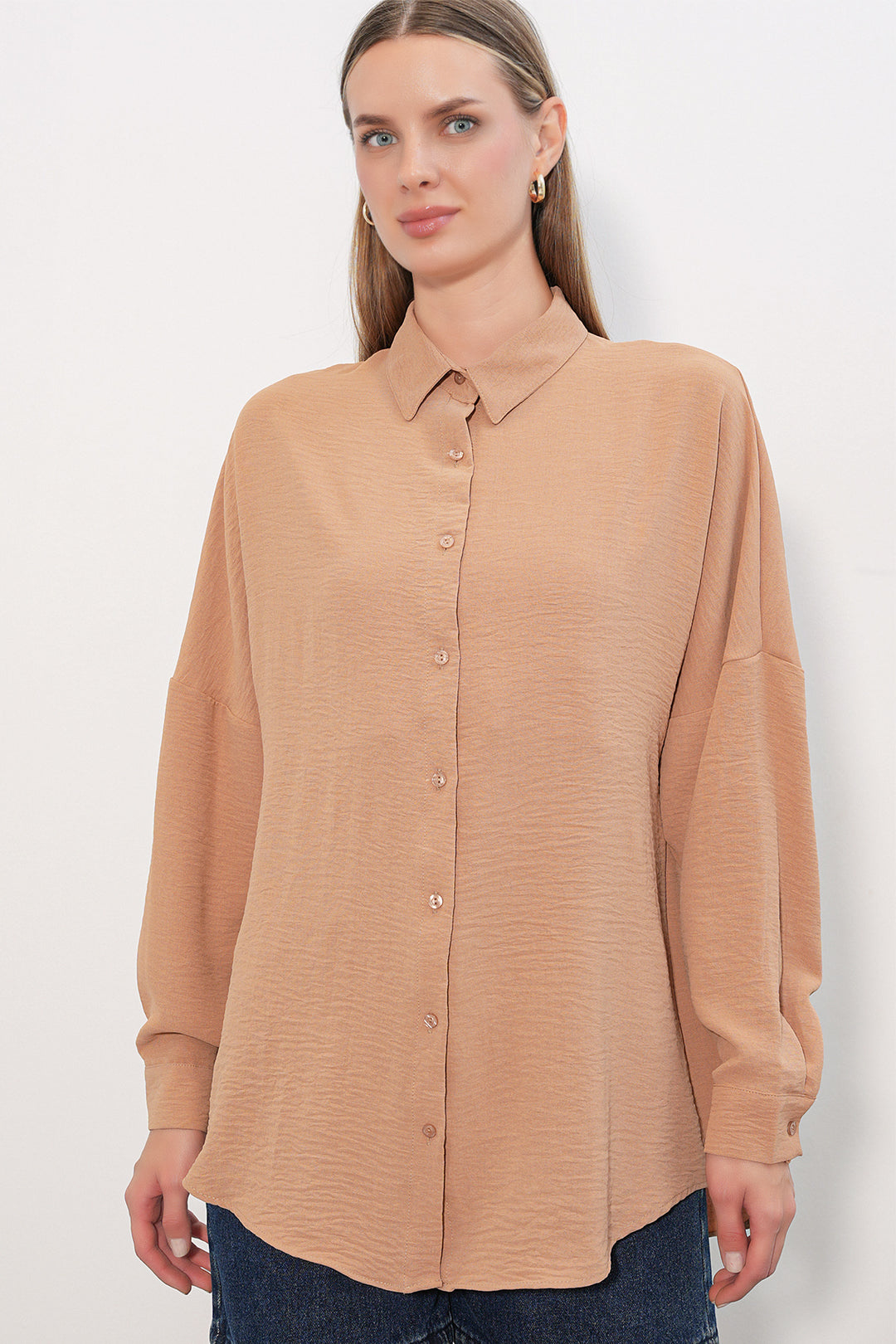 Bigdart Chemise Oversize Aerobin Femme 20402 - bisküvi