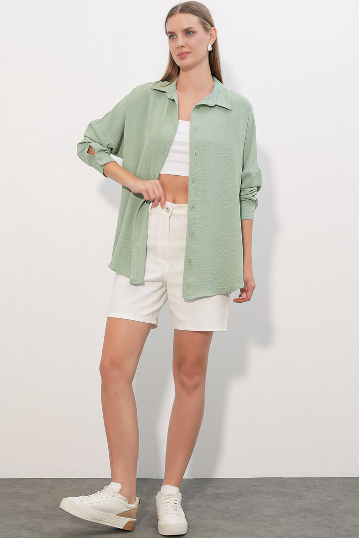 Bigdart Chemise Oversize Aerobin Femme 20402 - e.Vert