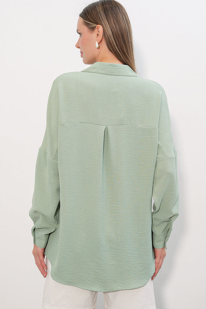 Bigdart Chemise Oversize Aerobin Femme 20402 - e.Vert